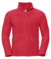 8700M/870M Full zip outdoor fleece Classic Red colour image